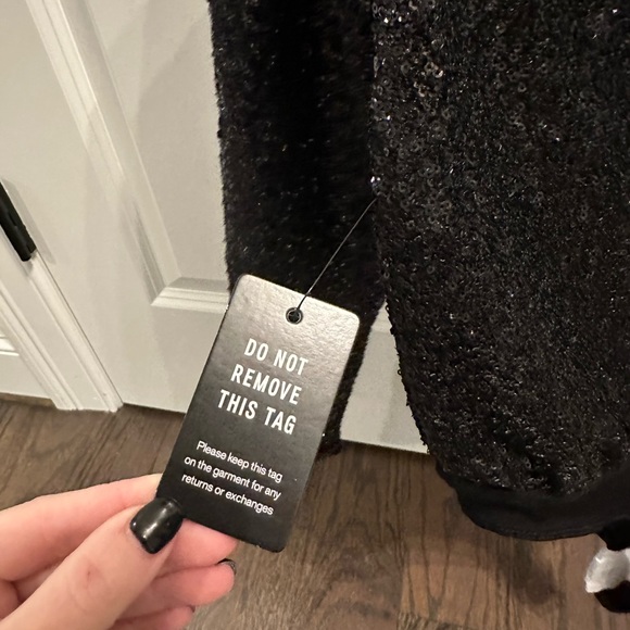 NWT Express Sequin Bodysuit - Picture 6 of 7